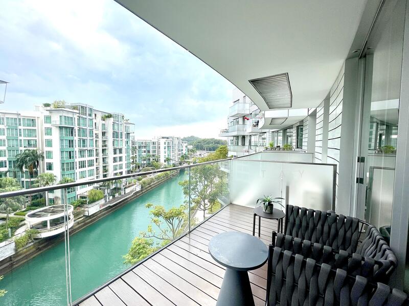 Reflections at Keppel Bay Condominium For Sale at S$ 3,380,000 | PropertyGuru Singapore - Balcony