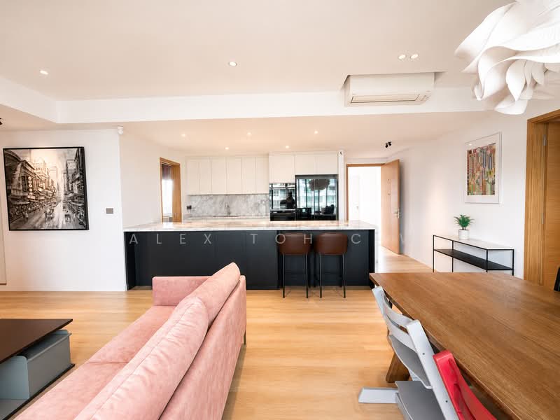 Tree House, 62 Chestnut Avenue, 4 Bedrooms, 1,410 sqft, Condominium For Sale, by Alex Toh C W, 25640927 - Living Room - PropertyGuru.com.sg