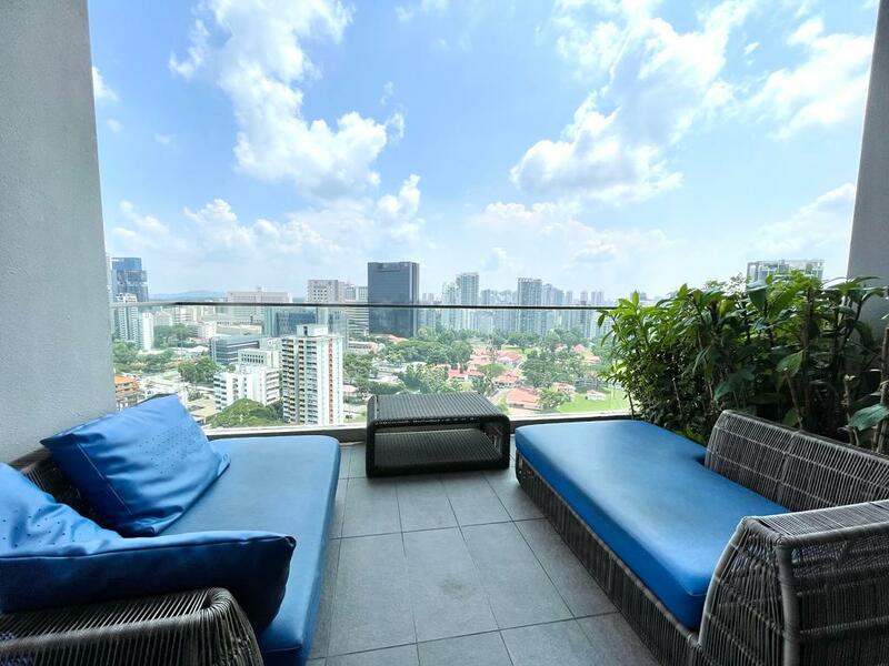 Forte Suites, 88 Mergui Road, 1 Bedroom, 280 sqft, Condominium For Rent, by Karen Tan, 25641862 - Balcony - PropertyGuru.com.sg