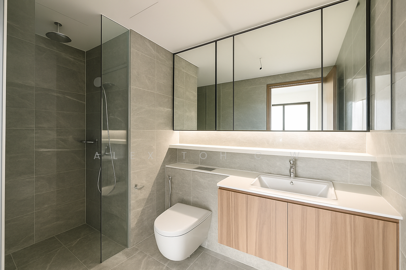 Lentor Modern, Lentor Central, 2 Bedrooms, 732 sqft, Condominium For Sale, by Alex Toh C W, 25642348 - Bathroom - PropertyGuru.com.sg