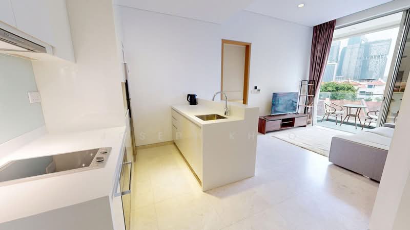 Dorsett Residences, 331 New Bridge Road, 2 Bedrooms, 689 sqft, Condominium For Rent, by Joseph Khoo, 25643067 - Kitchen - PropertyGuru.com.sg