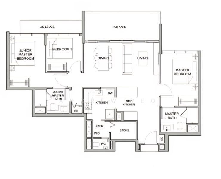 Verticus, 3 Jalan Kemaman, Balestier / Toa Payoh, 3 Bedrooms, 1,152 sqft, Condominium For Sale, by Andrew Yeo, 25643285 - PropertyGuru.com.sg