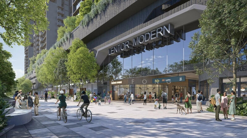 Lentor Modern, Lentor Central, 851 sqft, Mall Shop For Rent, by Julia Fong, 25643531 - Exterior - CommercialGuru.com.sg