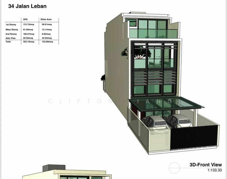 ✨ NEW Jalan Leban TOP Soon, Jalan Leban, 6 Bedrooms, 5,133 sqft, Terraced House For Sale, by Clifton Liang, 25643707 - PropertyGuru.com.sg