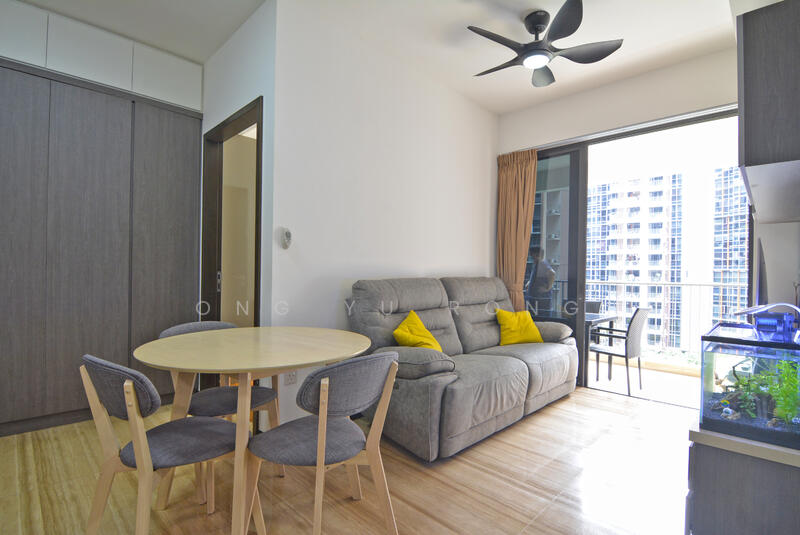 Sims Urban Oasis, 10 Sims Drive, 2 Bedrooms, 710 sqft, Condominium For Rent, by Ong Yu Rong, 25644342 - Living Room - PropertyGuru.com.sg