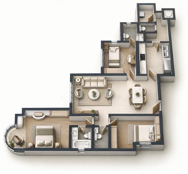 Pinetree Condo, 28 Balmoral park, Tanglin / Holland / Bukit Timah, 3 Bedrooms, 1,173 sqft, Condominium For Rent, by Lisa Tan, 2967541 - PropertyGuru.com.sg
