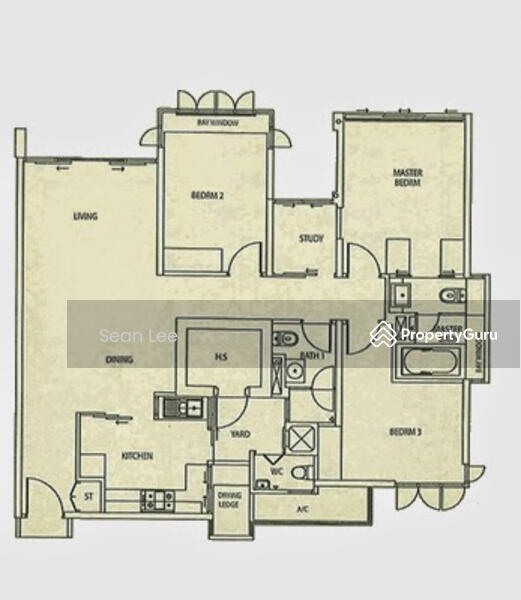 Grandeur 8, 2 Ang Mo Kio Central 3, 3 Bedrooms, 1,195 sqft, Condominium For Rent, by Sean Lee, 3252299 - 3Bed-1,195 sqft - PropertyGuru.com.sg