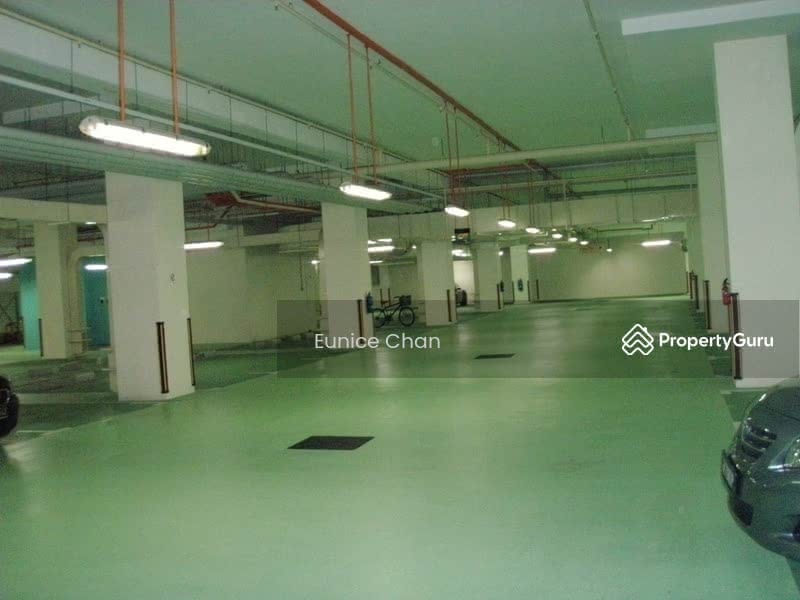 Ample vistors car lot