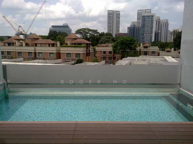 8 Nassim Hill, 8 Nassim Hill, 4 Bedrooms, 3,300 sqft, Apartment For Rent, by Roger Ho, 3826789 - Upper Units Pool and view - PropertyGuru.com.sg