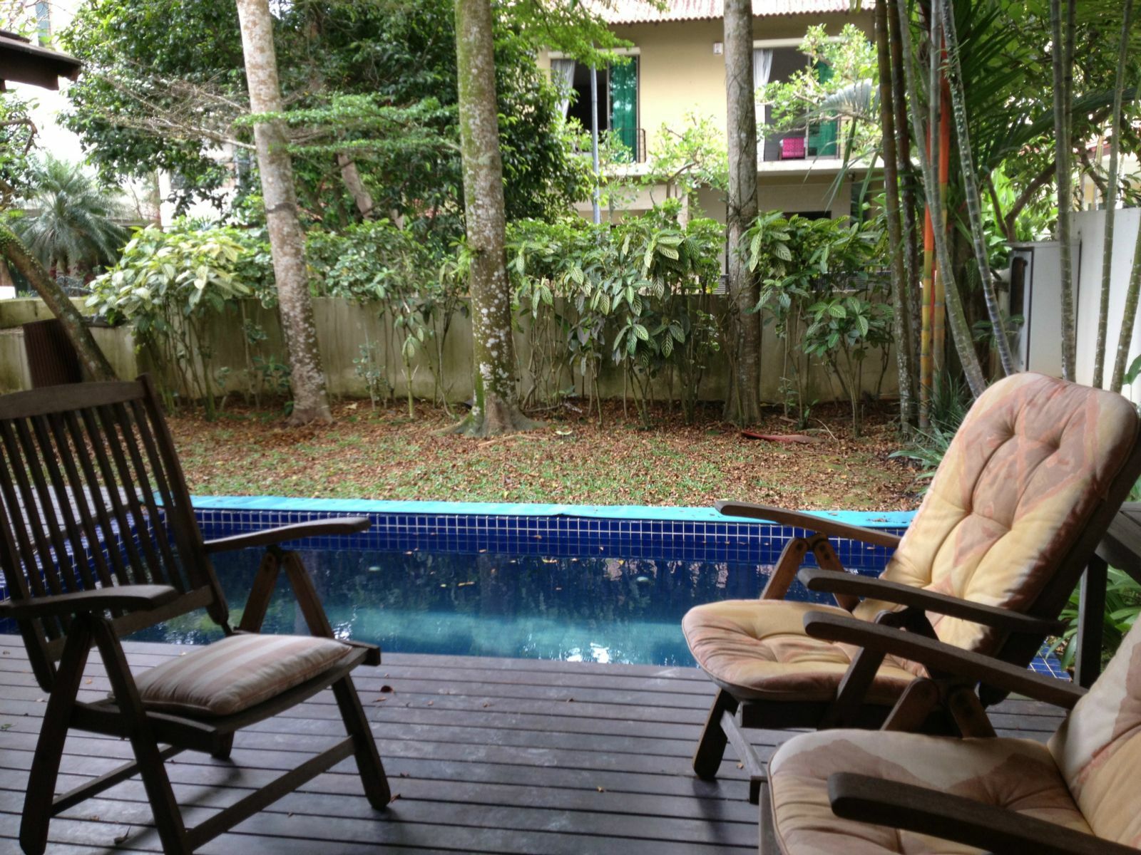 Pool with decking