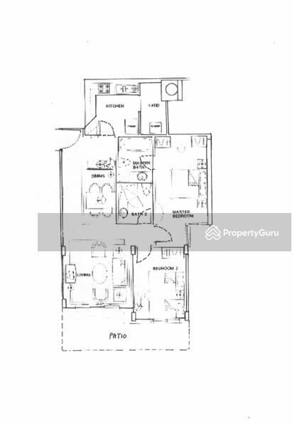 Palm Spring, 16 Ewe Boon Road, 2 Bedrooms, 1,100 sqft, Condominium For Rent, by Joy Yim, 4733659 - PropertyGuru.com.sg