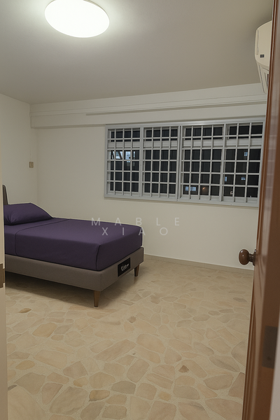 Bedroom 2 - Photo is digitally enhanced.