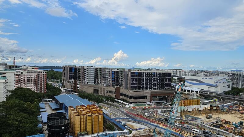 Beautiful Skyline with CRL just in front