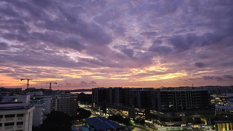 6am Skyline. No HDB blocking