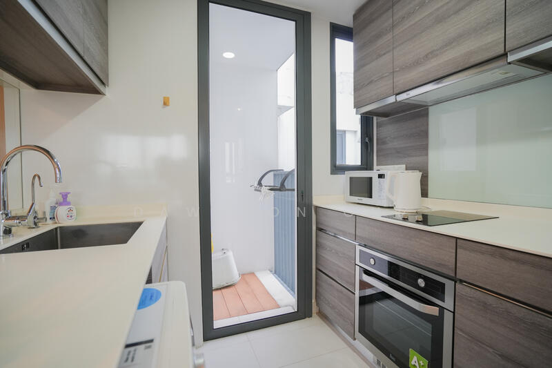 Enclosed Kitchen with yard for storage