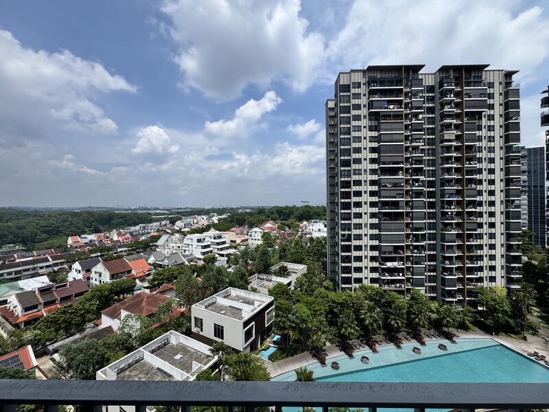 View right out of balcony