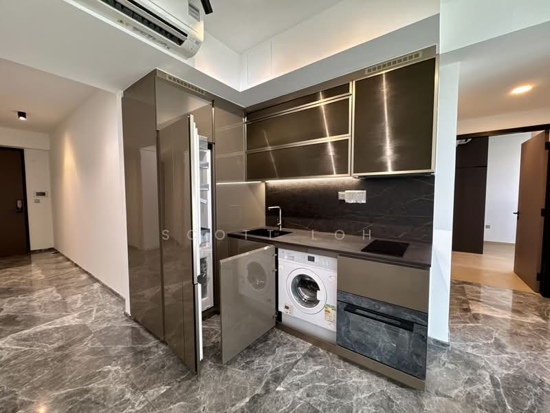 One Bernam, 1 Bernam Street, 2 Bedrooms, 807 sqft, Condominium For Rent, by Scott Loh, 500000583 - Kitchen with top-notch appliances - PropertyGuru.com.sg