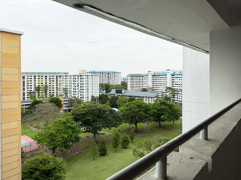 View from common corridor