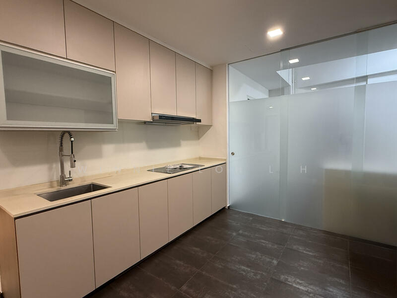 Renovated modern kitchen