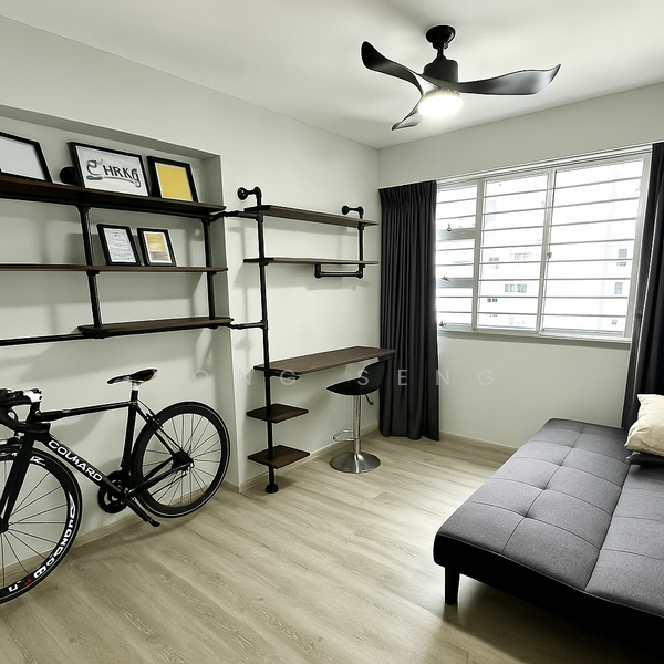 Bedroom (Decluttered)