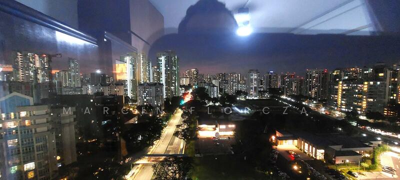 City View from room window