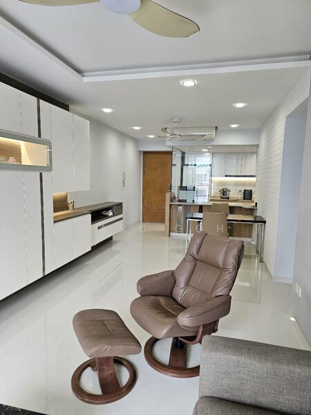 Spacious Living & Dining Room