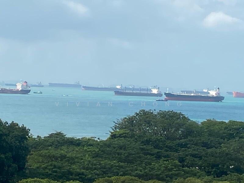 Seaview from kitchen window