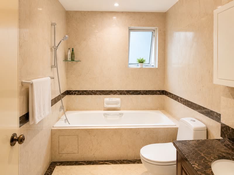Le Wood, 23 Hindhede Drive, 3 Bedrooms, 1,238 sqft, Condominium For Sale, by John Lee, 500002142 - Bathroom - PropertyGuru.com.sg