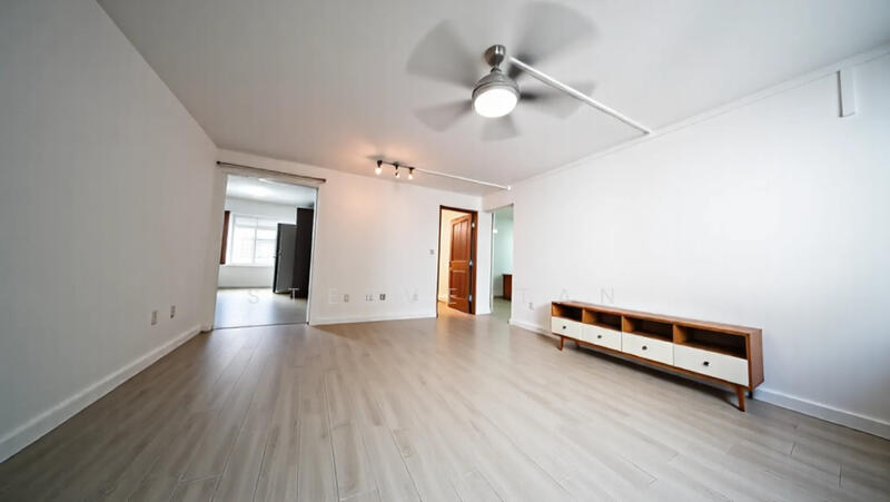 Living Room Vacant upon completion