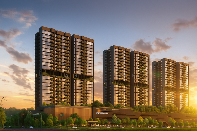 Lentor Modern, Lentor Central, 1 Bedroom, 527 sqft, Condominium For Sale, by Jaslin Lee, 500002359 - Exterior - PropertyGuru.com.sg