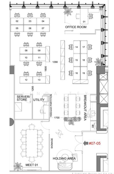 BNI Tower, 30 Raffles Place, 2,022 sqft, Office For Rent, by Linda Tey, 500002405 - CommercialGuru.com.sg