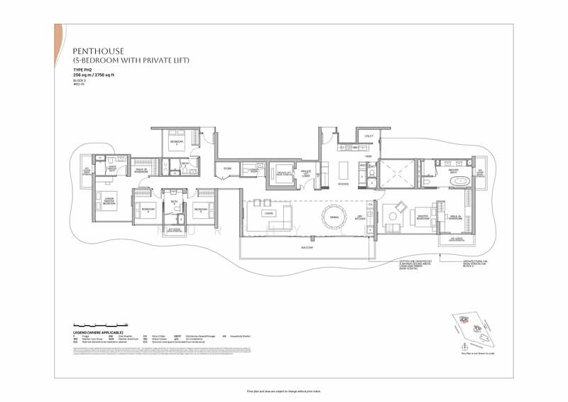 Zyon Grand, 3 Kim Seng Road, 6 Bedrooms, 2,756 sqft, Condominium For Sale, by Murphy Lee, 500002688 - PropertyGuru.com.sg