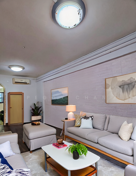 Living Room view 1 (Staged)