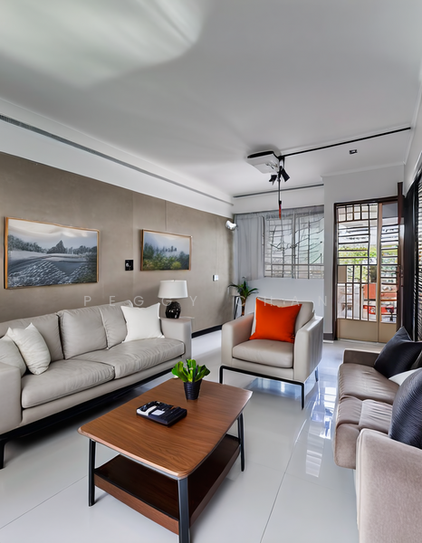 Living Room view 2 (Staged) 