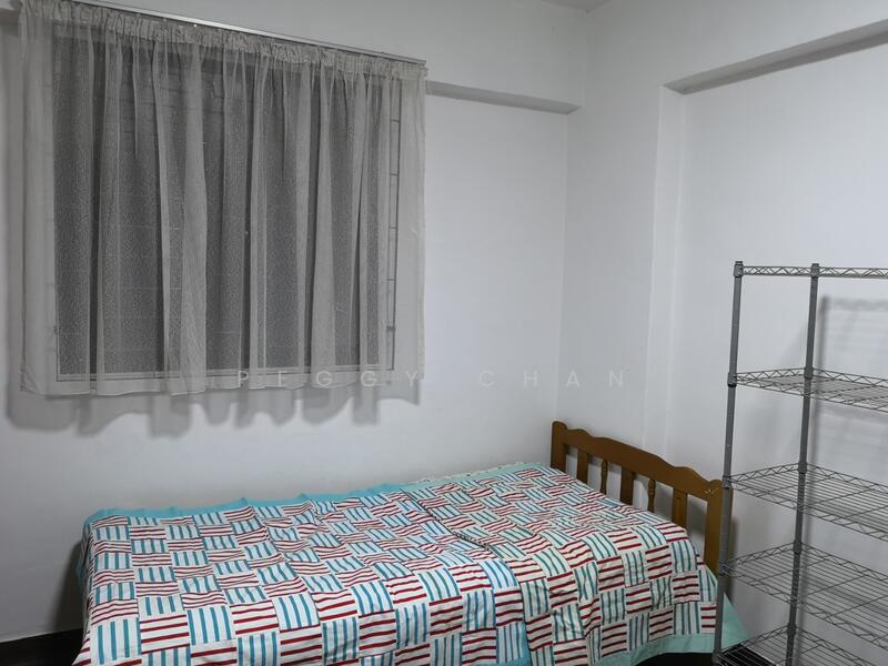 Common Room w patchwork bedcover