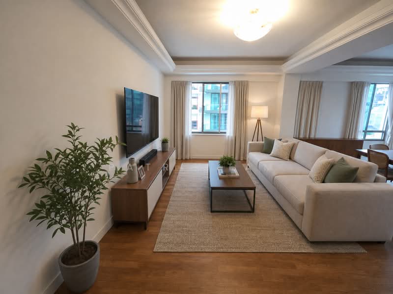 Hullet Rise, 6 Hullet Road, 3 Bedrooms, 1,147 sqft, Condominium For Rent, by Patrik Tam, 500003219 - Living Room - PropertyGuru.com.sg