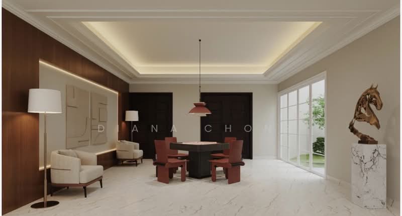 Modern and Newly Renovated and Modern 6 Bedroom GCB at Tanglin Hill, , 7 Bedrooms, 14,500 sqft, Good Class Bungalow For Rent, by Diana Chong, 500003435 - Living Room - PropertyGuru.com.sg