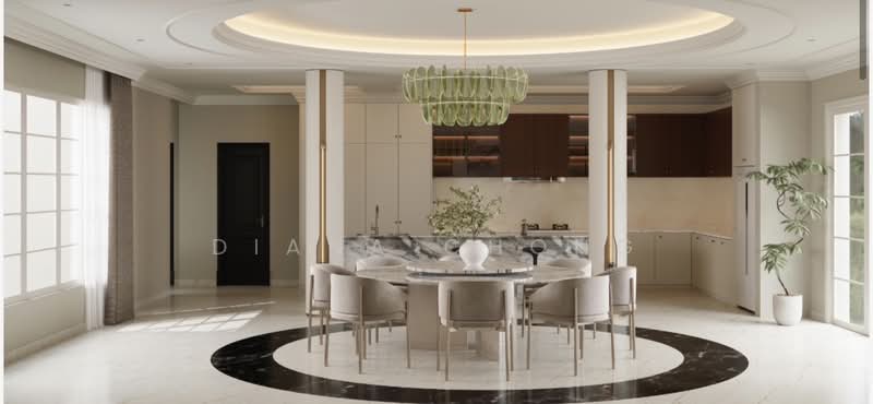 Modern and Newly Renovated and Modern 6 Bedroom GCB at Tanglin Hill, , 7 Bedrooms, 14,500 sqft, Good Class Bungalow For Rent, by Diana Chong, 500003435 - Dining Room - PropertyGuru.com.sg