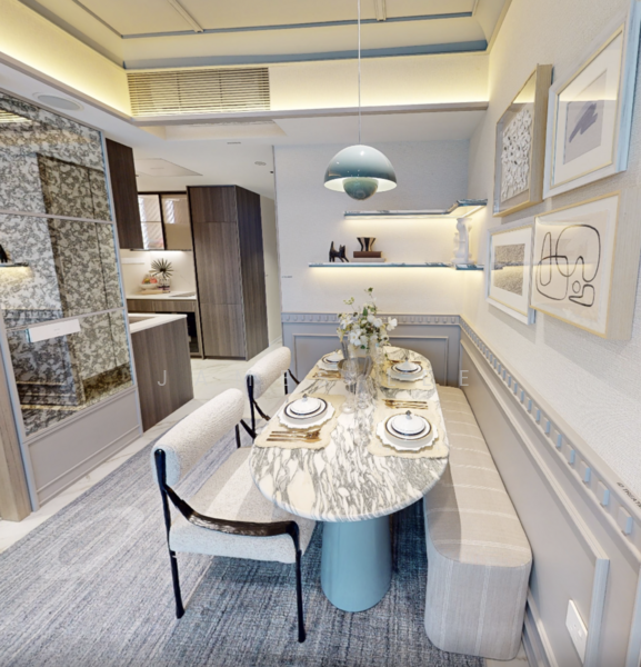 River Green Condominium For Sale at S$ 2,000,000 | PropertyGuru Singapore - Dining Room