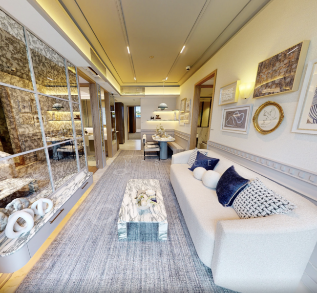 River Green Condominium For Sale at S$ 2,000,000 | PropertyGuru Singapore - Living Room