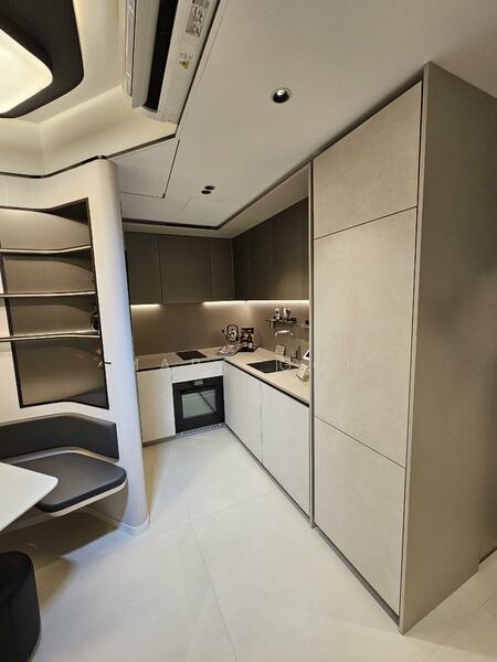 Not this kitchen but see layout plan
