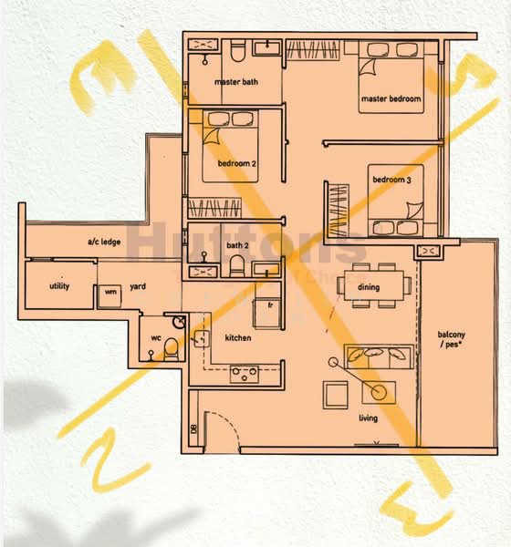The Amore, 57A Edgedale Plains, 3 Bedrooms, 1,098 sqft, Executive Condominium For Sale, by Chew Lih Yuan, 500003670 - PropertyGuru.com.sg