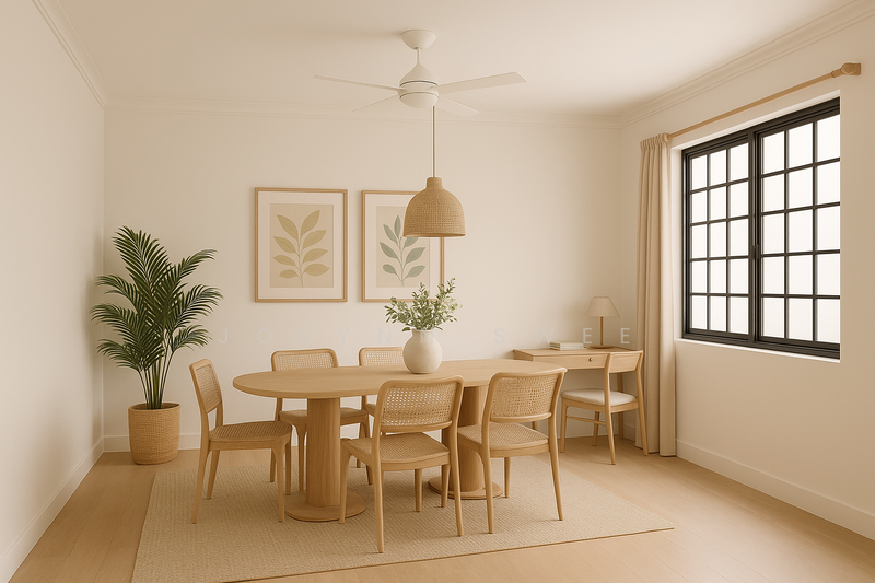 Render of Dining Room