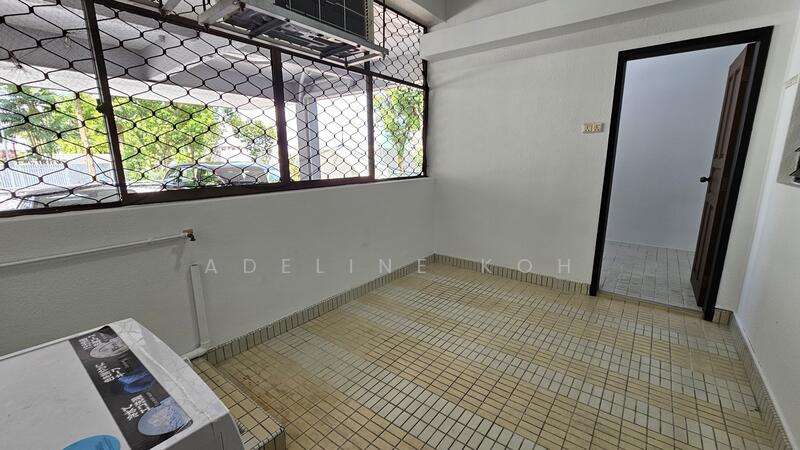 Back Yard Laundry Area