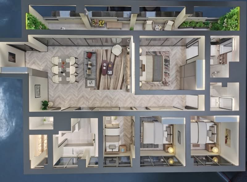 Springleaf Residence, 811 Upper Thomson Road, 3 Bedrooms, 1,259 sqft, Condominium For Sale, by Jonathan Lo, 500003920 - Living Room - PropertyGuru.com.sg