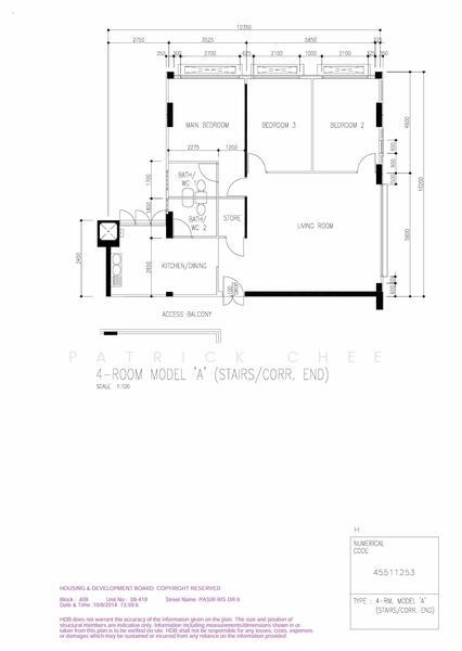 For Sale 409 Pasir Ris Drive 6