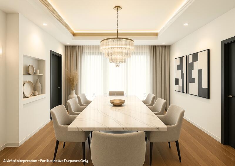 AI Artist’s Impression — Dining Room