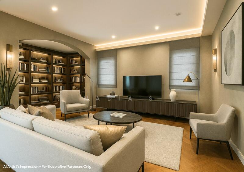 AI Artist’s Impression — TV/ Study Area