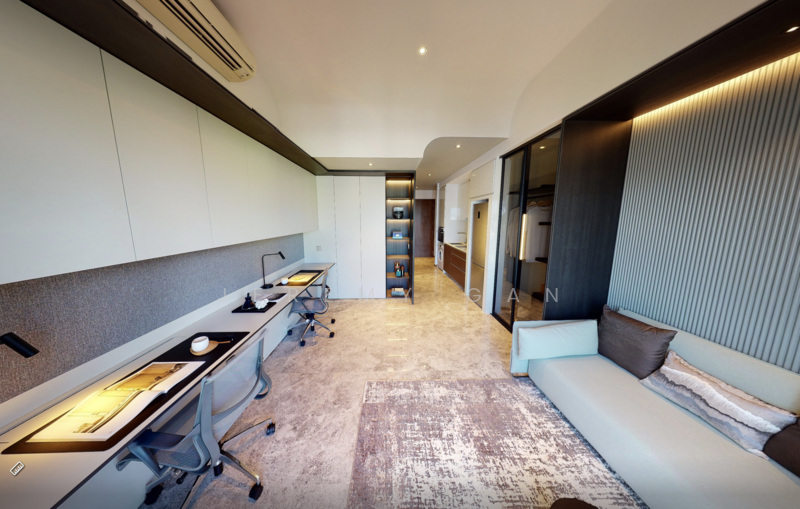 Living Room and Study