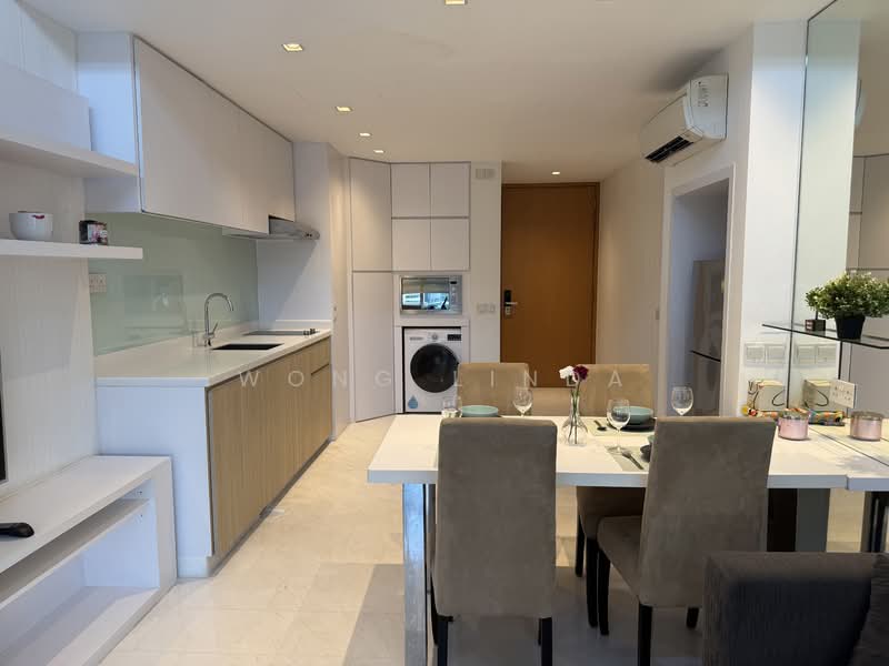 The Clift, 21 McCallum Street, 1 Bedroom, 786 sqft, Apartment For Rent, by Wong Linda, 500004178 - Kitchen - PropertyGuru.com.sg